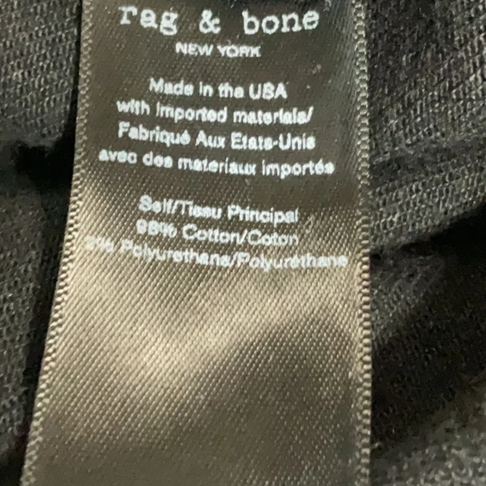 Rag & Bone Charcoal Trousers